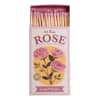 Box of rose-scented matches with pink-tipped matchsticks