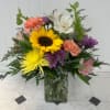 Inspired by the beauty of a wildflower meadow, Sunlit Meadow features radiant