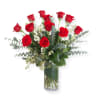 Pretty, red and perfect. There's nothing like long-stemmed red roses to show