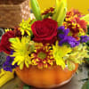 The perfect amount of fall for anybody! The keepsake ceramic pumpkin will