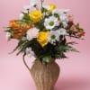 Inspired by blooming fields and longer days, Fresh Fields is arranged in