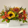 Keepsake box filled with all the colors of the fall season. 