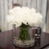 A lush collection of 15 roses at the starting price, upgrade for