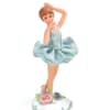 Bring elegance and poise to any space with this charming ballerina figurine
