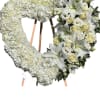 24inch All White heart 