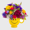 Colorful Happy Face