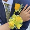  INDICATE IN SPECIAL INSTRUCTIONS WHAT COLOR RIBBON AND FLOWER YOU WANT