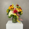 Sunflowers brings sunshine into every home.  Let the special lady in