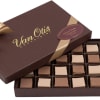Box of assorted chocolates with a ribbon bow