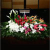 PODIUM ARRANGEMENT 117 BY TWIN TOWERS FLORIST

    As Shown