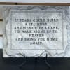 Plaque and Stand