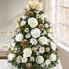 Mini Xmas Tree with Gold accents