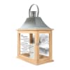 Our Memorial Lanterns are made from quality composite wood and a stainless