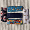 Bright, playful rice and lavender healing pouches make a thoughtful comfort gift