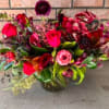 A gorgeous design of lux blooms artfully designed full of vivid color