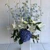 A gathering of blue and white that looks best for any special