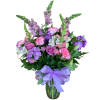 Calming colors and scents from this beautiful arrangement are lovely.