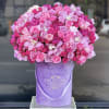 Mix of premium flowers in Lavander box

Standard - as you see on