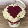 This exquisite flower arrangement, aptly named "Hearts for You," is a stunning