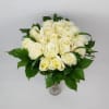 Hand tie bouquet with 18, 24 or 36 roses &amp; greenery. //