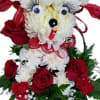 Puppy with Ribbon