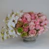 this fabulous floral arrangement would definitely steal her heart, pink roses, pink