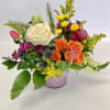 A custom designed arrangement by Fairbanks Florist. A beautiful collection of mixed