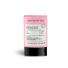 Pink tea tin labeled hibiscus rose