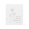 Flowers Are Like Friends | Plant Floral Greeting Card