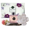Deliciated blooms of sweet Magnolia flowers comes in a beautiful lilac and