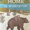 Home is wherever mom is magnet. 2 inch X 3 Inch
