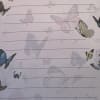 Butterfly List Pad With Magnet. 9 Inch X 4 Inch