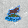 &ldquo;Let Boys be Sweet&rdquo;  vinyl sticker. Waterproof and UV protected to