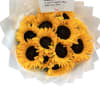 15 sunflowers bouquet for a birthday 
