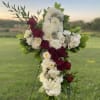 An elegant, traditional design to honor your loved one.  Complete with