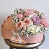 Flowers will vary, with the same overall theme. Also available for a