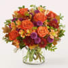 Crack a smile with the Orange You Glad Bouquet, a harmonious balance