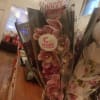 Pink orchid bouquet with a Happy Valentine's Day balloon