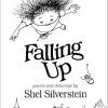 Black-and-white book cover with a cartoon child and the title Falling Up
