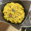 Elegant desing for sorprice 50 stems yellow rosws 