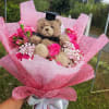 Celebrate success in style with the Pink Pride Graduation Bouquet &mdash; a