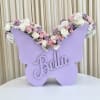 Embrace the enchantment of "Fluttering Butterfly," a custom butterfly-shaped vase filled with