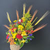 You can't have Thanksgiving without Turkey! This adorable wicker turkey is absolutely
