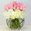 Imagine a delicate symphony of nature's beauty captured in a feminine pink
