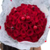 Red Cherry inspired bouquet 3 dozen red roses