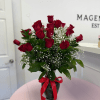 Two dozen red roses that say it all.
This elegant arrangement features 24