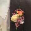 Boutonni&egrave;re in peachy color combinations with others so beautiful 