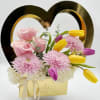 It is not always about the quantity! This tasteful flower combination can