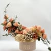 Harmony of flowers and colors, assembled in a unique shape.  This