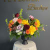 A vivid, sculptural arrangement built for celebration: Bloom Drama is a bold